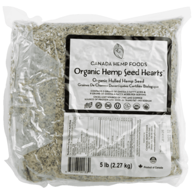Canada Hempfoods Organic Hemp Seed Hearts 5lb